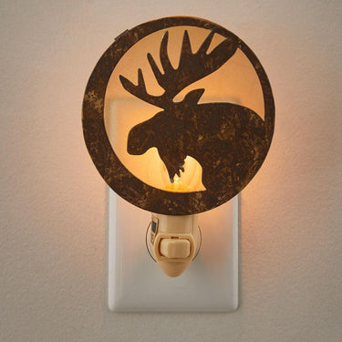 Moose Head Night Light - Park Designs - The Fox Decor